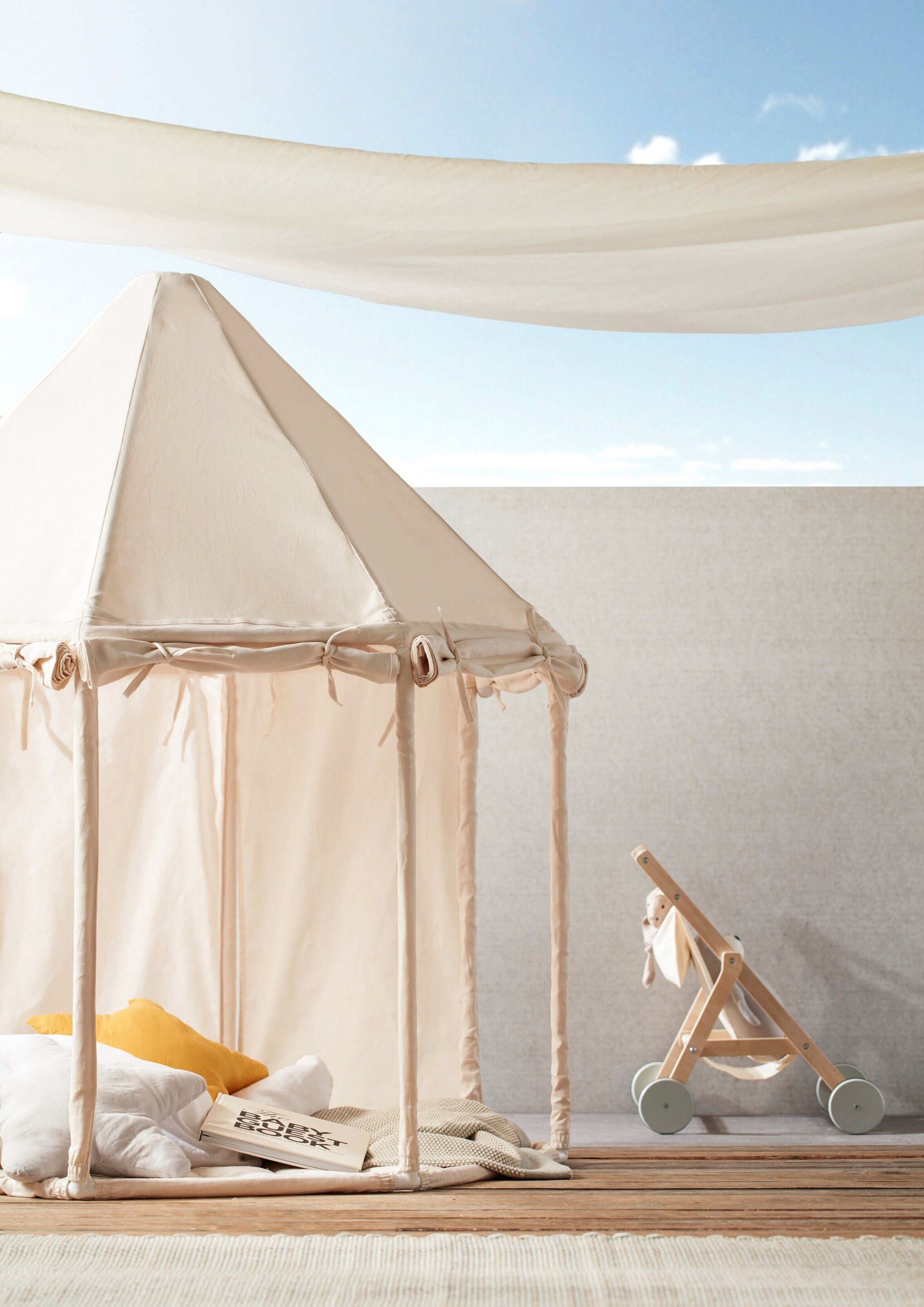 Kids Concept Pavillion Zelt Off-White