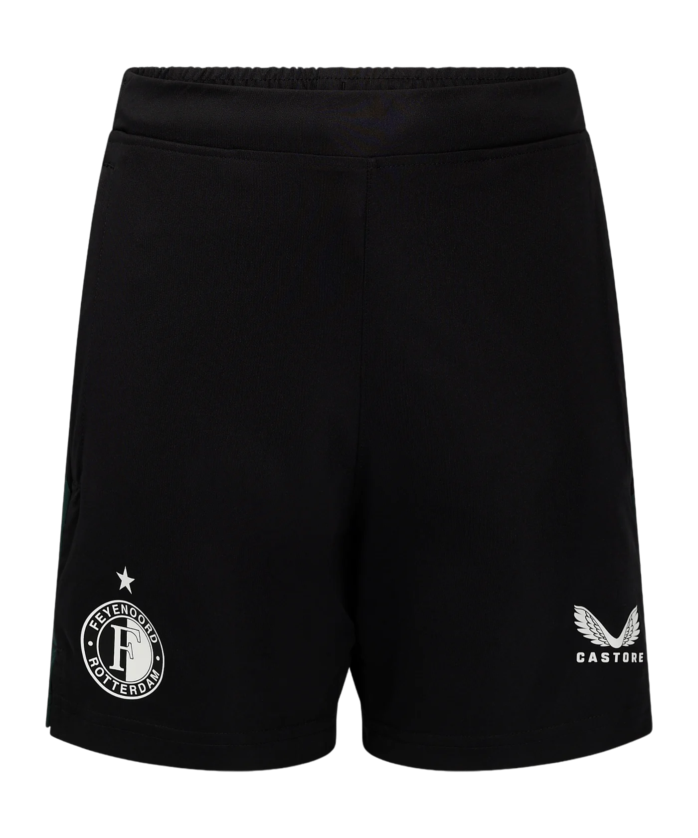 Castore Feyenoord Rotterdam Pro Coaches Short Kids Schwarz F092