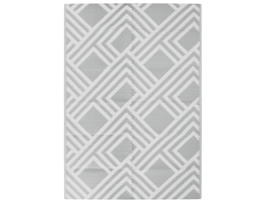 VIDAXL - Couverture pique nique Tapis d'extérieur gris 140x200 cm pp