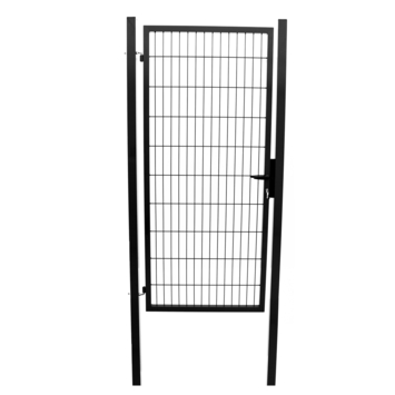 Giardino tuinpoort Roma/Milano zwart 100 x 100 cm
