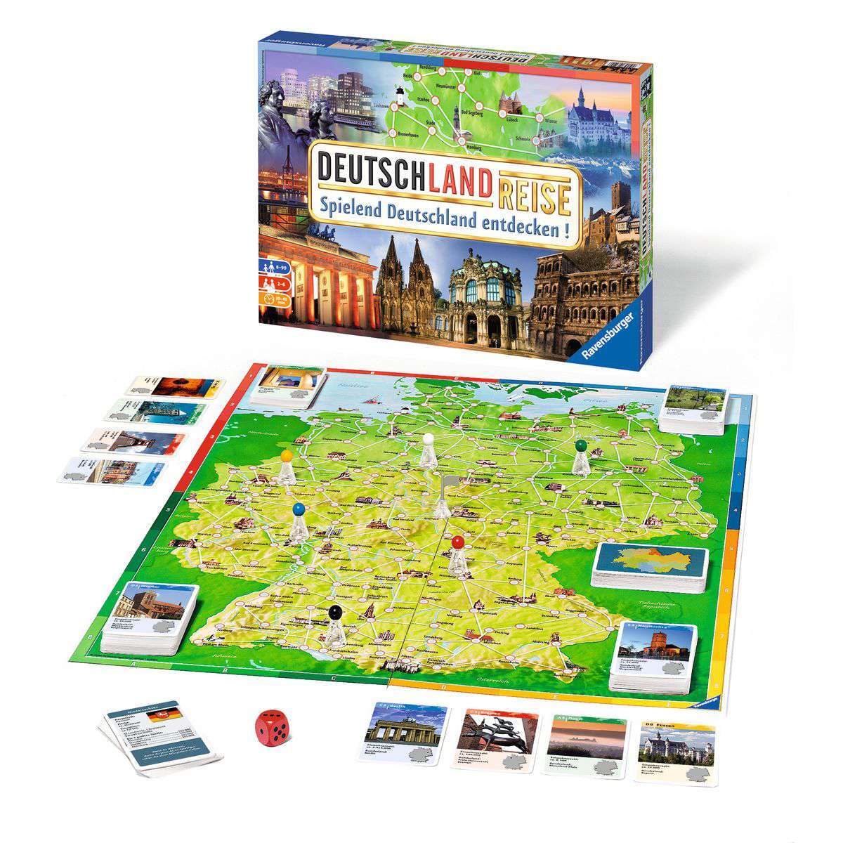 Ravensburger Spiel Deutschlandreise