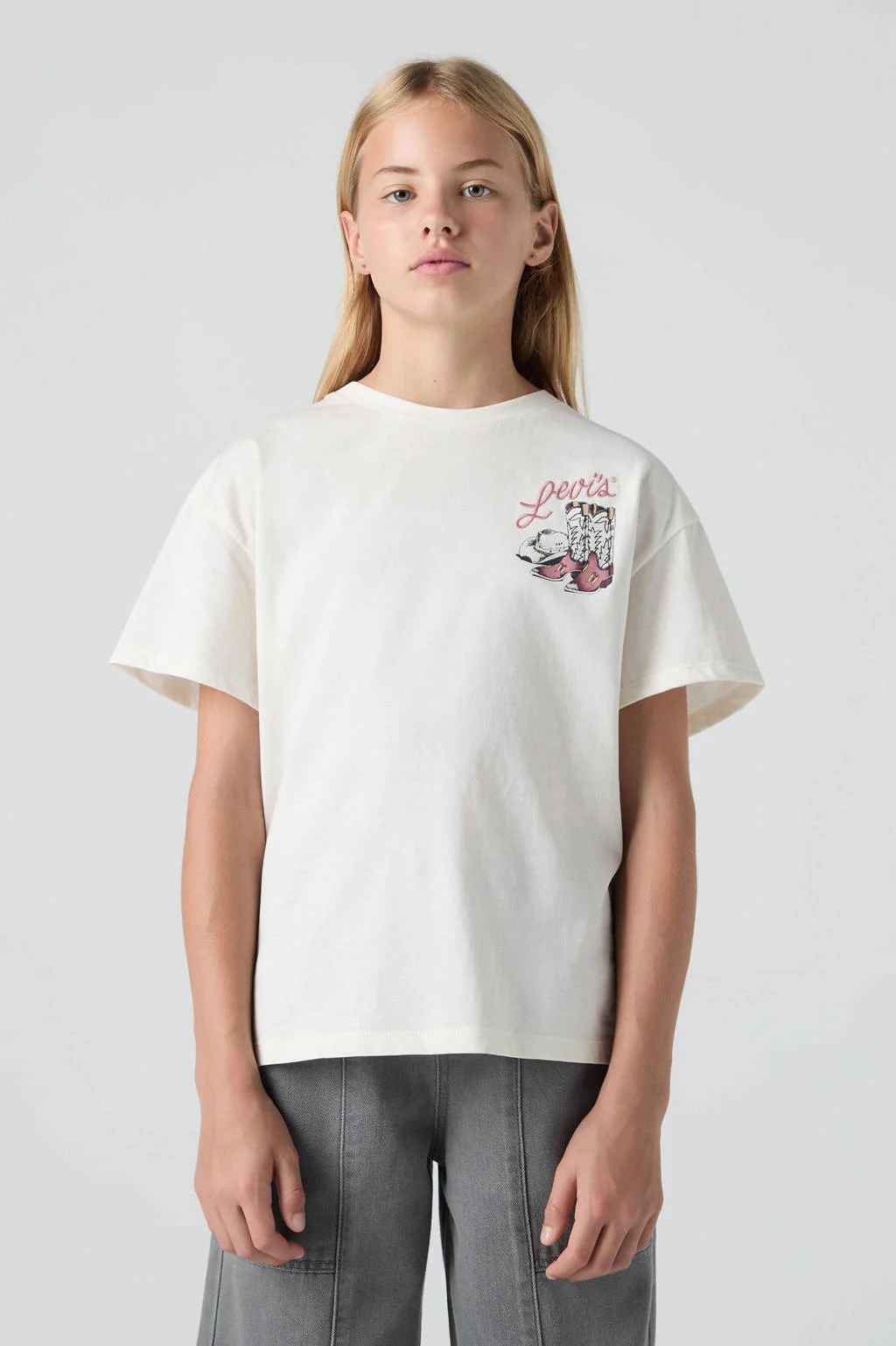 Levi's T-shirt ecru