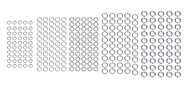 Boîte d'anneaux brisés Fish4All Splitring Box (250pcs)