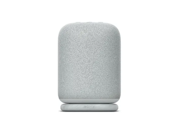 Sony LinkBuds SRS-LS1 - Højttaler - til transportabel brug - trådløs - Bluetooth - App-kontrolleret - 2-vejs - lysegrå