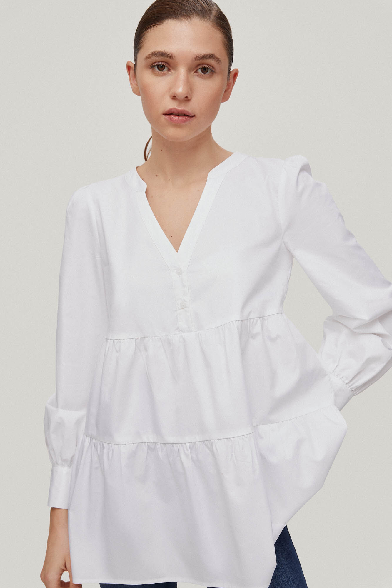 Blusa de chão - Branca