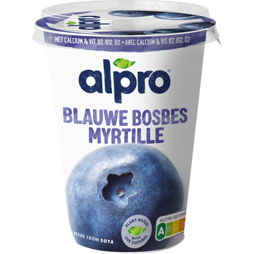 Alpro Plantaardige Variatie Op Yoghurt Bosbes 500g