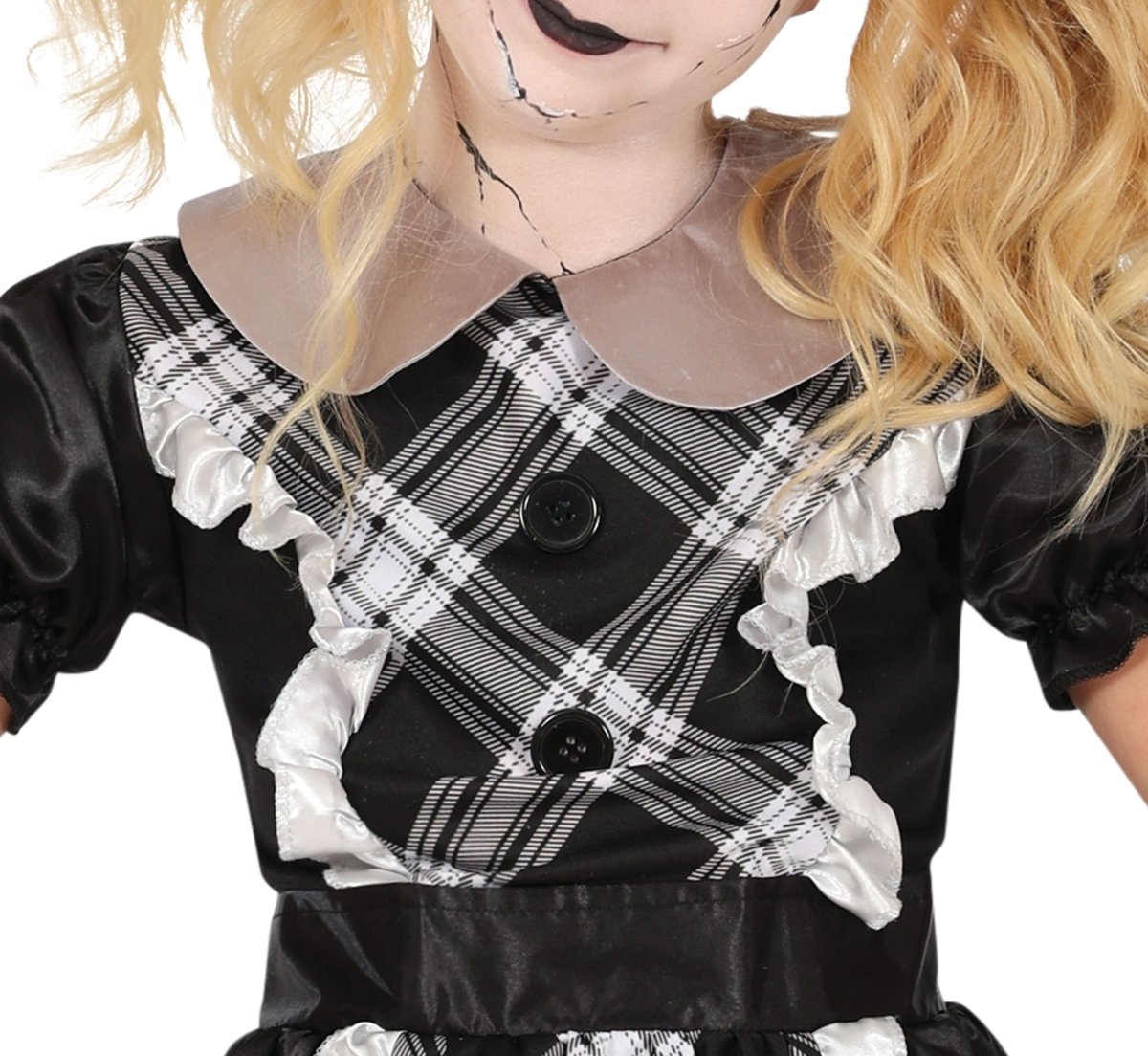 Halloween Jurk Meisje Porseleinen Pop