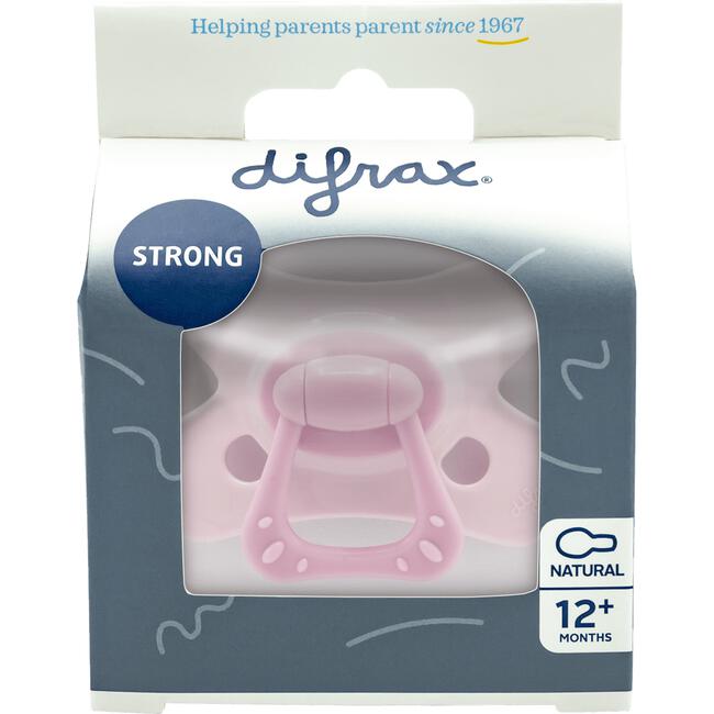 Difrax Fopspeen Naturel Rose Quartz 12 Maanden