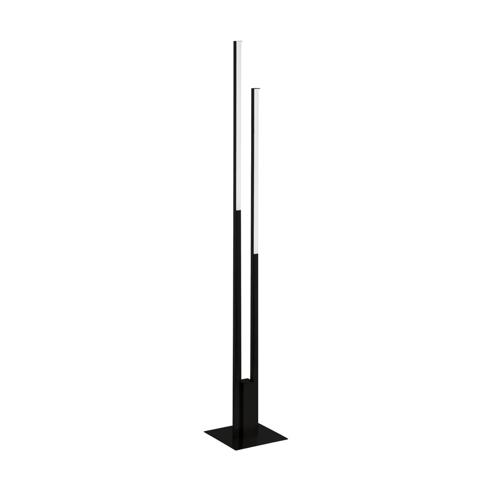 EGLO - Fraioli-Z gulvlampe sort - RGB + TW - Zigbee, Bluetooth