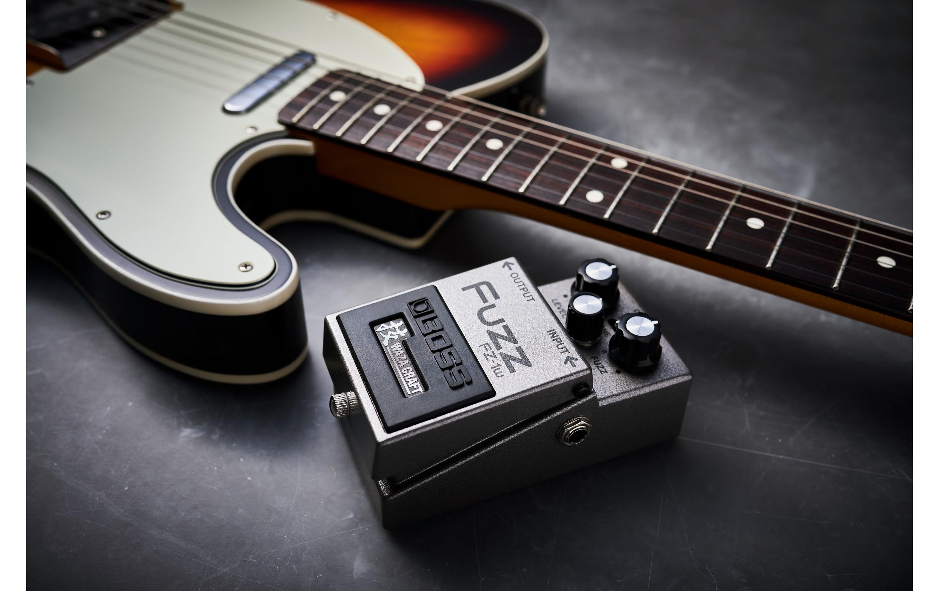 Pedal FZ-1W Fuzz<br>Vintage-Fuzz mit moderner Waza-Handwerkskunst von Boss