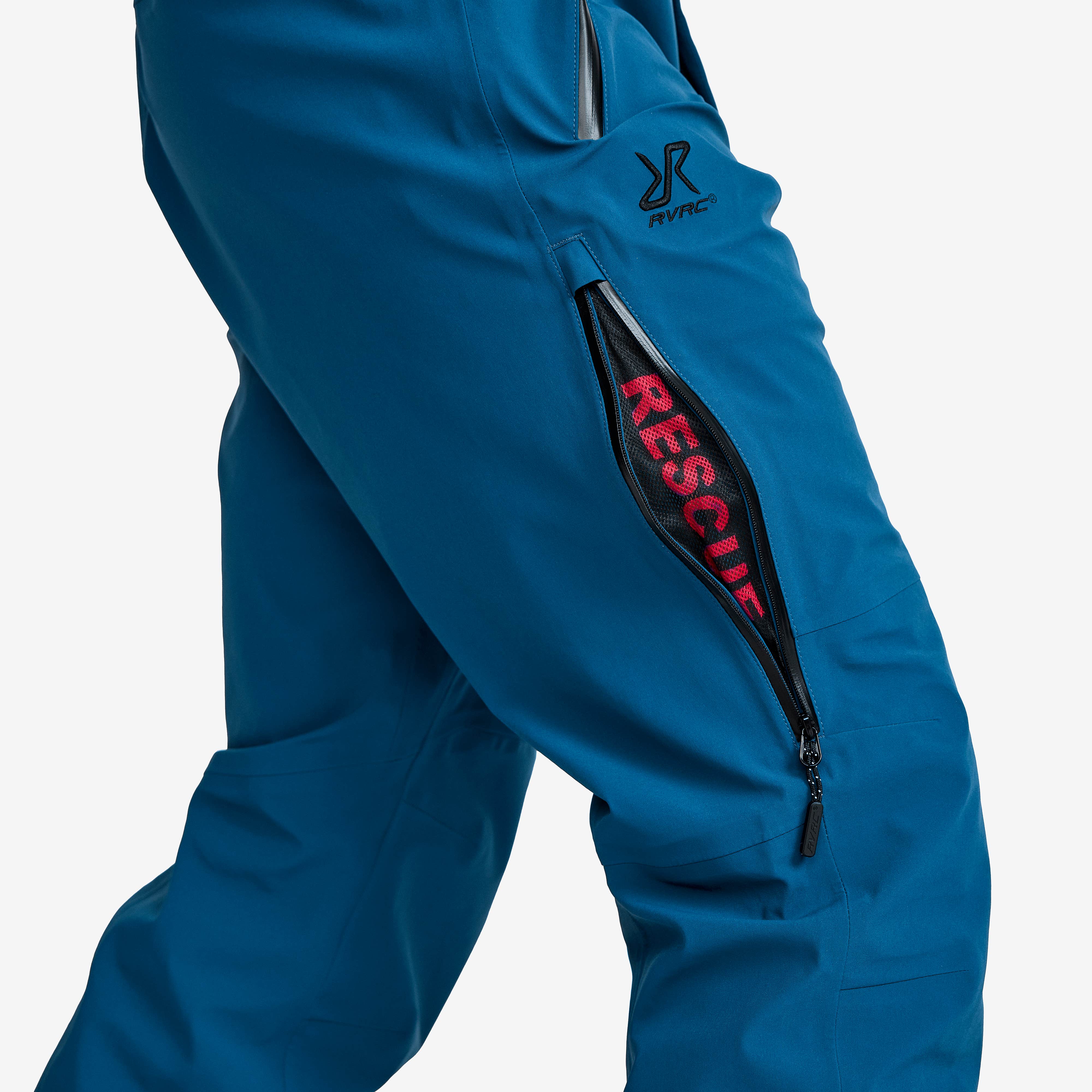 Cyclone 3L Shell Pants Herre Blue Opal