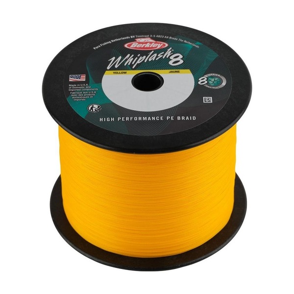 Tresse Berkley Whiplash 8 Jaune 2000m