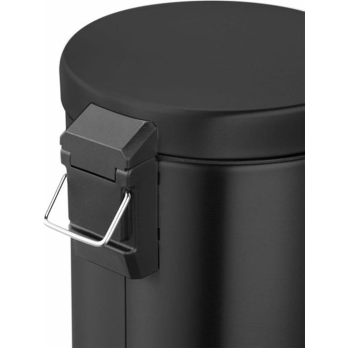 Vepa Bins Afvalbak Pedaalemmer Rond 3 Liter Zwart (VB222203Z)