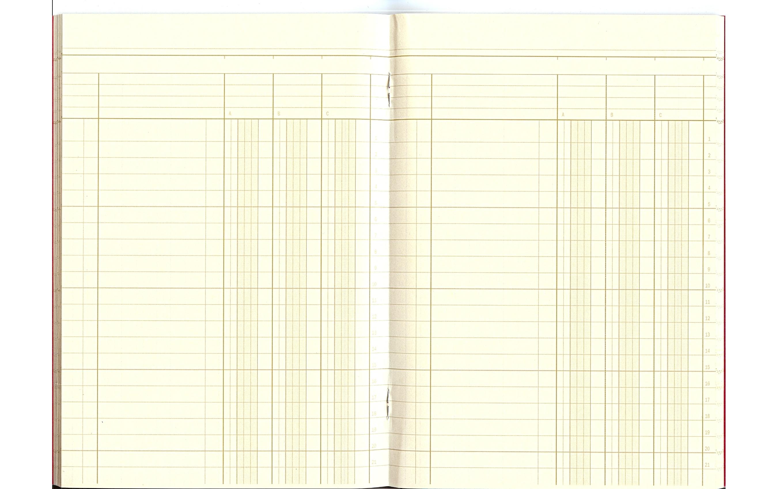 Durchschreibebuch A5 Statistikheft40-Blatt-Statistikheft