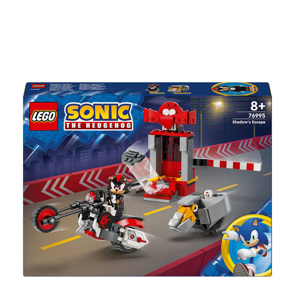 De grote ontsnapping van SonicShadow the Hedgehog ontsnapping Actiefiguren en Motor Speelgoed 76995