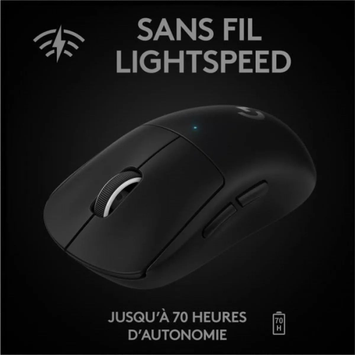 Logitech PRO X SUPERLIGHT - Noir