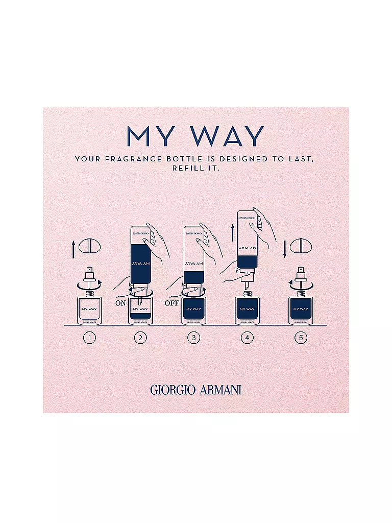 GIORGIO ARMANI My Way Eau de Parfum 100 ml Nachfüllflakon keine Farbe