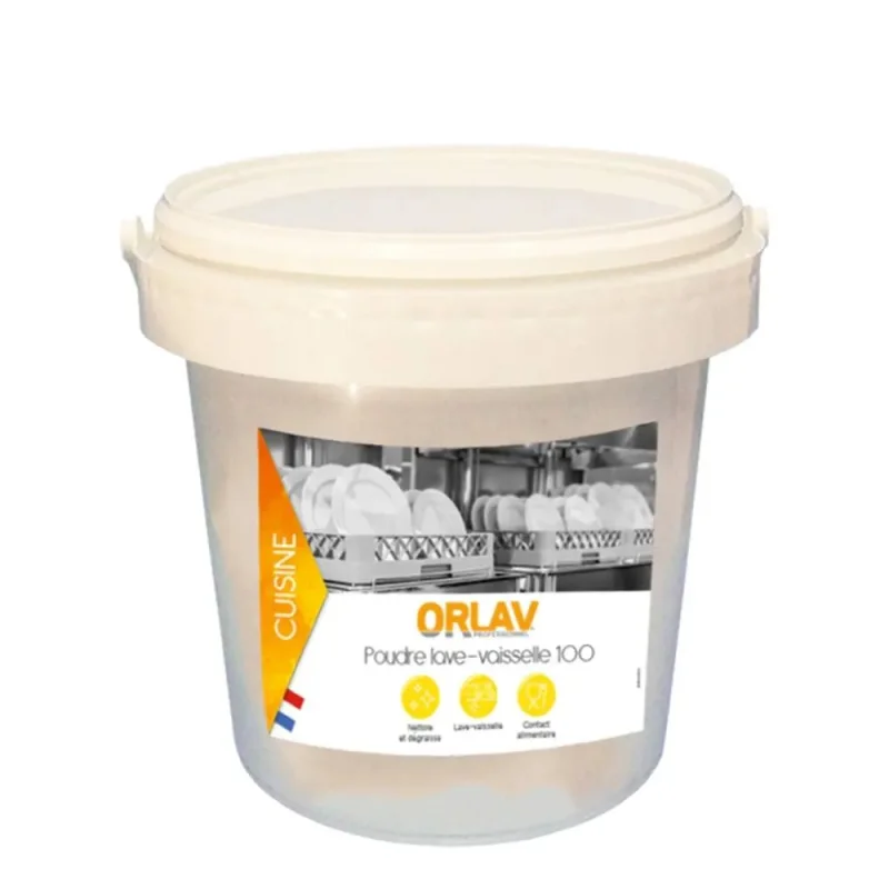 ORLAV - Poudre de lavage pour lave-vaisselle 100