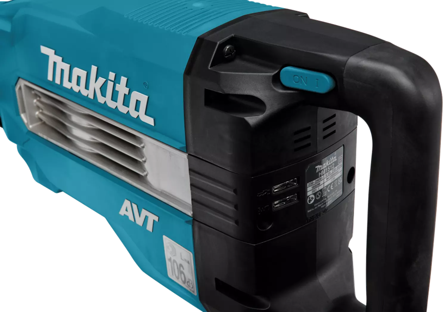 Makita HM1512 SW 28,6 Breekhamer in koffer - 1850W - 48,5J