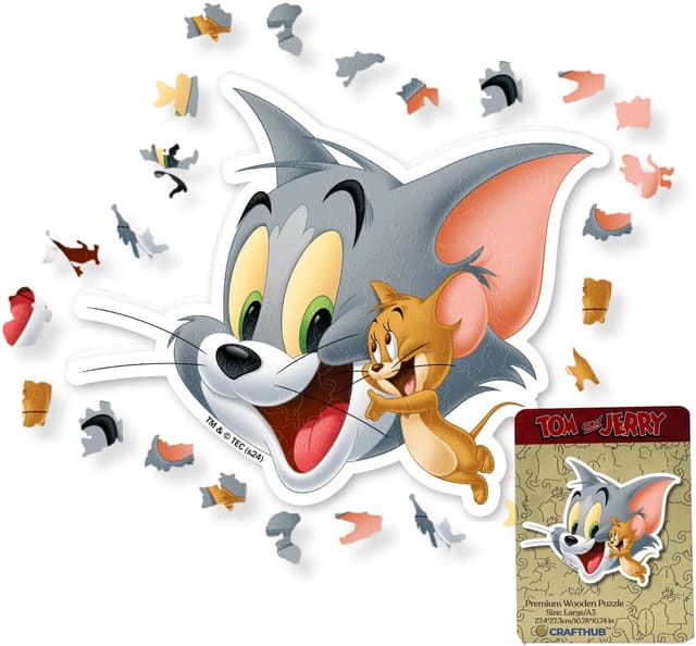 Crafthub Tom & Jerry puslespil (Joyful)