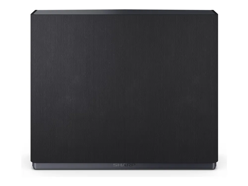 Sharp AQUOS CP-AWS2001 - Subwoofer - til hjemmebiograf - trådløs - Wi-Fi - 45 Watt - grå