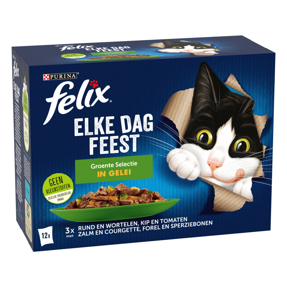 Felix Elke Dag Feest Groente Selectie in Gelei12 x 85 gr