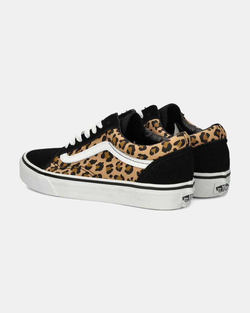 Vans Old Skool Animal Lage sneakers  - zwart
