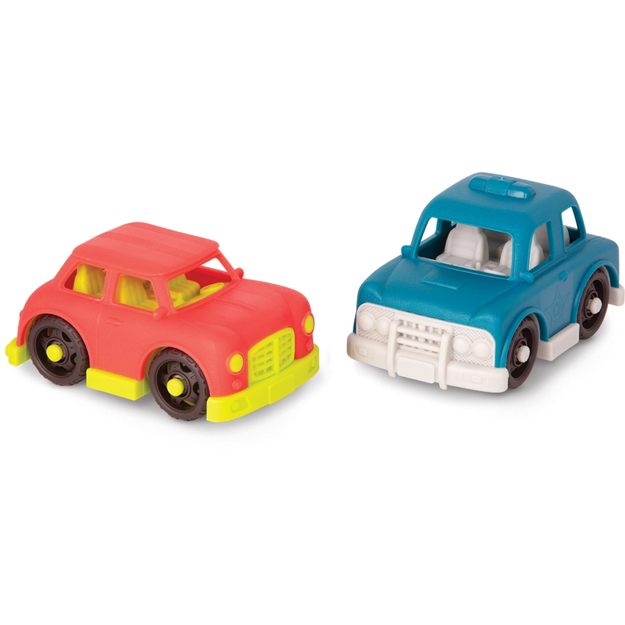 B.TOYS B. Happy Cruisers - Mini Auto Set 1 Mehrfarbig