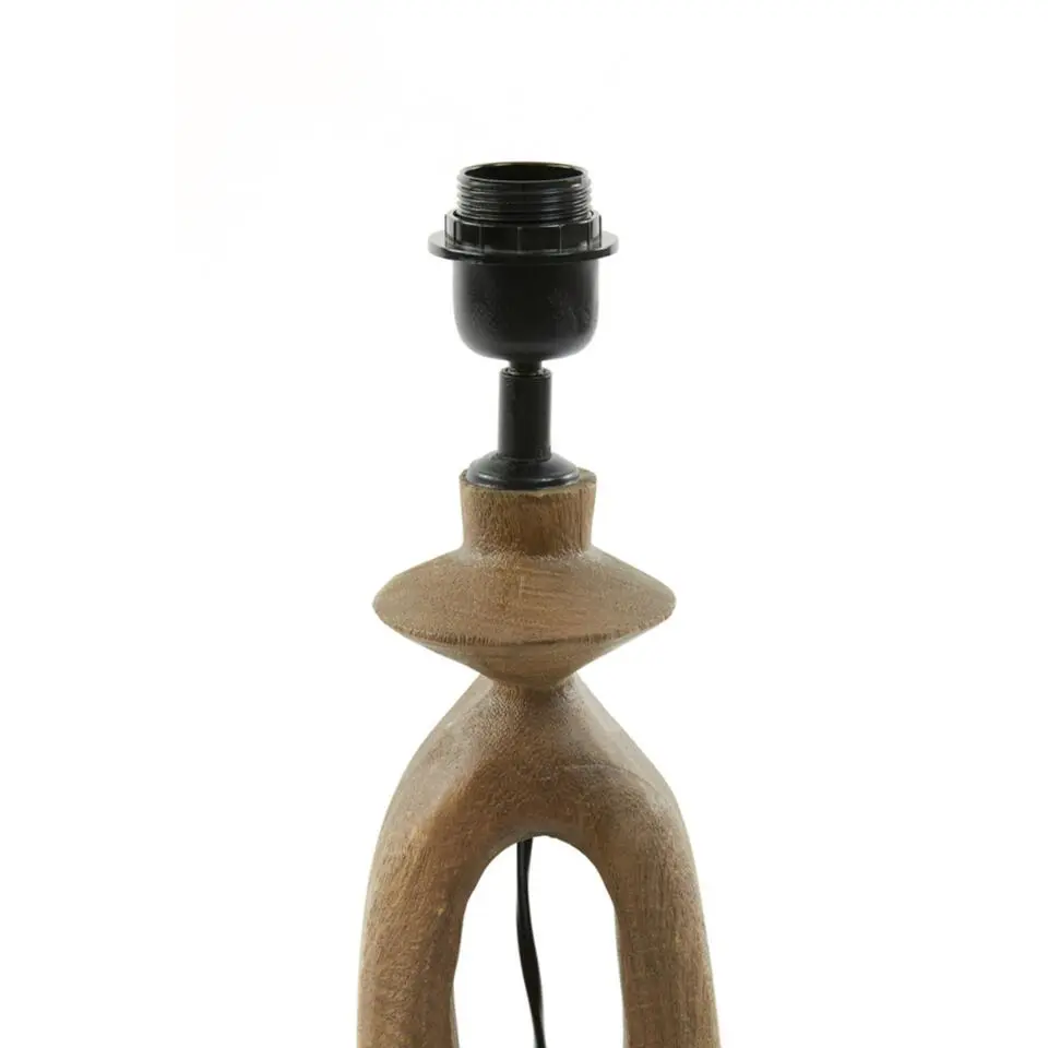 Lampvoet Django - Hout - 11x9x45cm