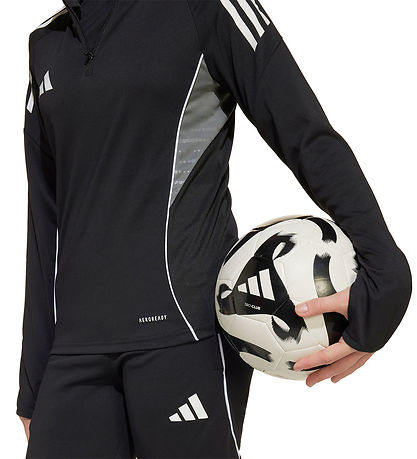adidas Performance Trainingsshirt - Tiro25C - Schwarz/Team Grey