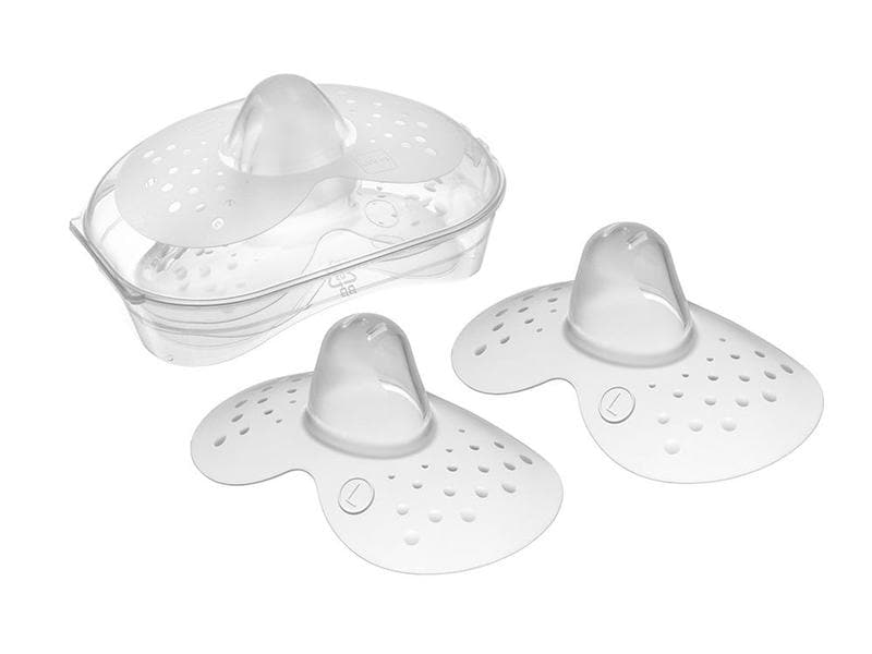 MAM Stillhütchen Grösse L, 2 Stück Stillhütchen zur kurzfristigen Unterstützung des Stillens