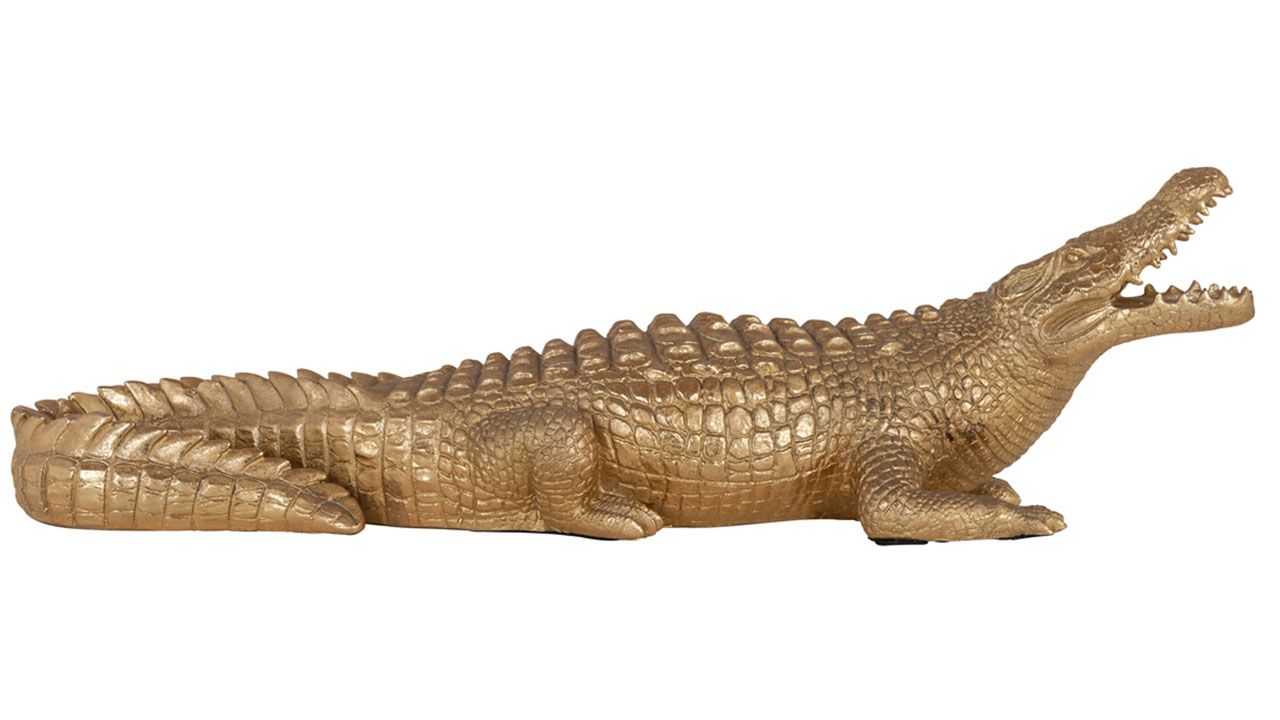 Beeld 210359 Crocodile B62 x D19 x H18 cm