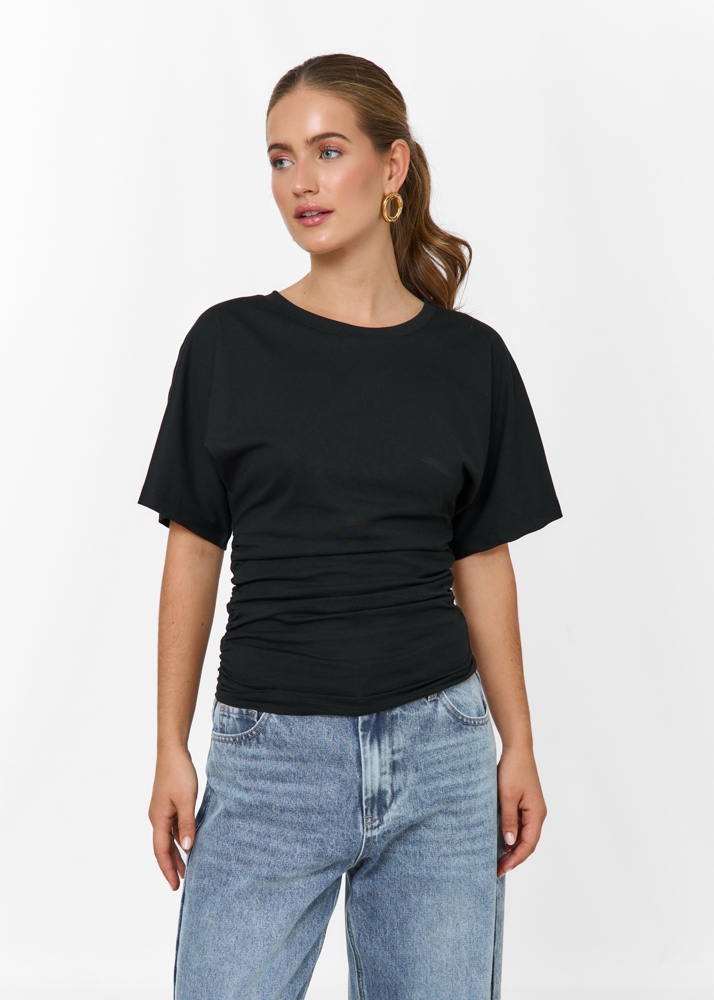 Fleur t-shirt zwart