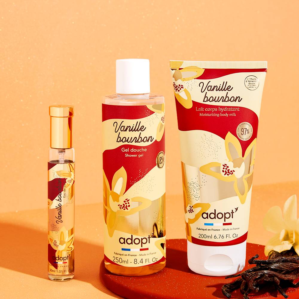 Vanille Bourbon COFFRET CHALET VANILLE BOURBON 30ML + GEL DOUCHE + LAIT CORPS (REA OP BEST/N23)