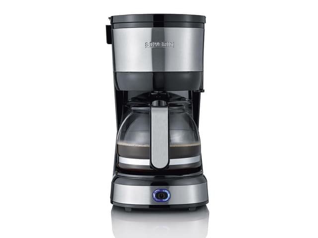Severin Kaffemaskine 4 kopper 750 watt Stål/Sort