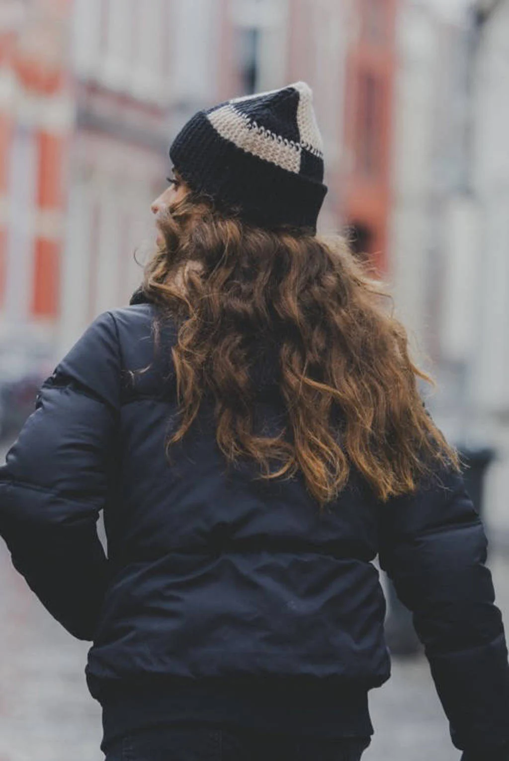 LOOXS gewatteerde winterjas zwart