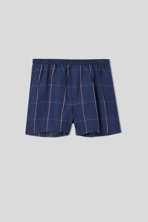 Cuecas boxer de tecido com estampa sofisticada