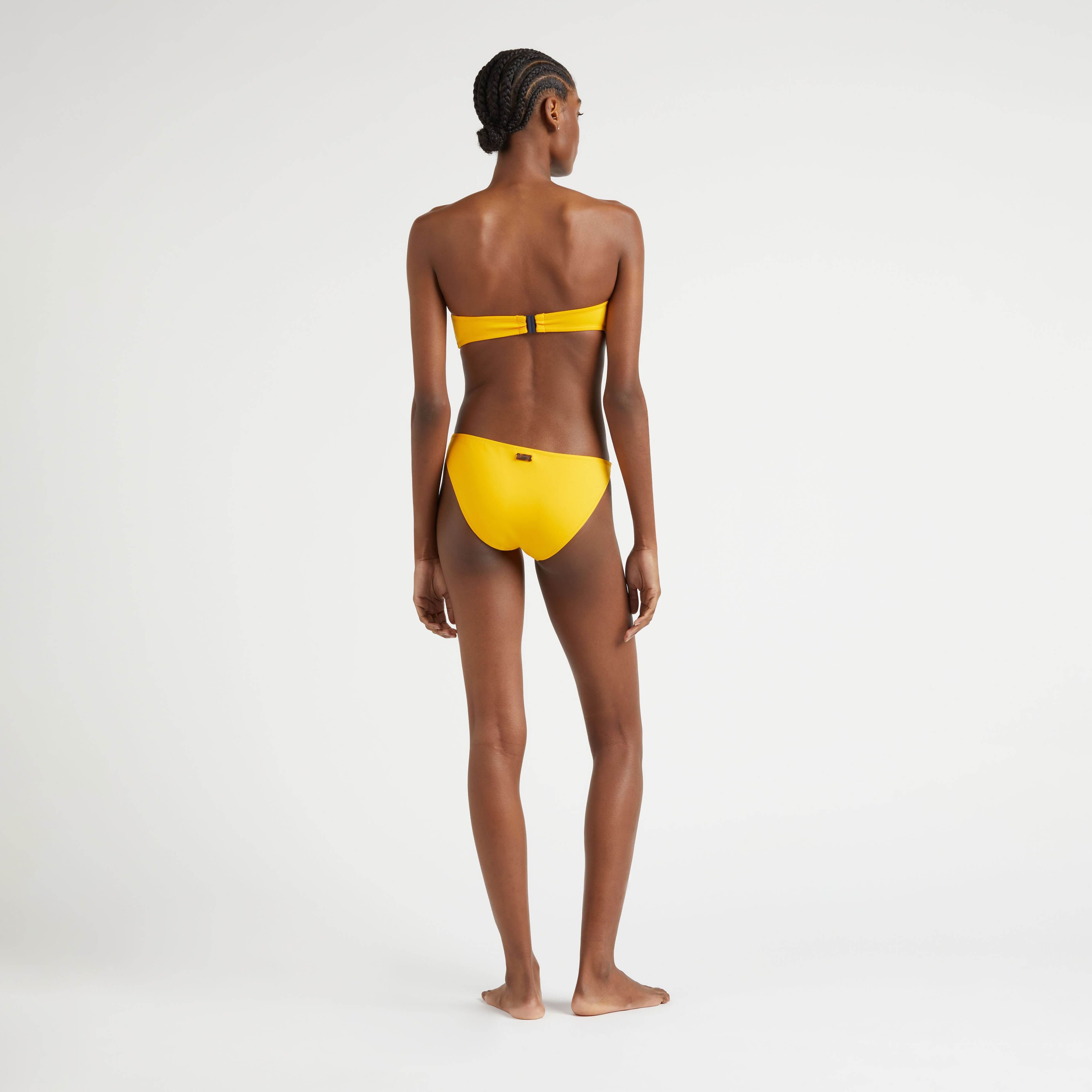 Haut de Maillot de Bain Bandeau Femme Uni