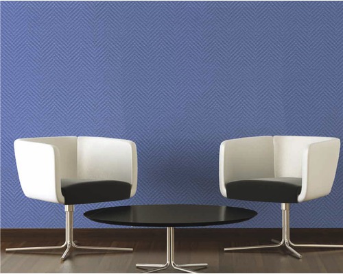 Behang 5971-13 Visgraat wit