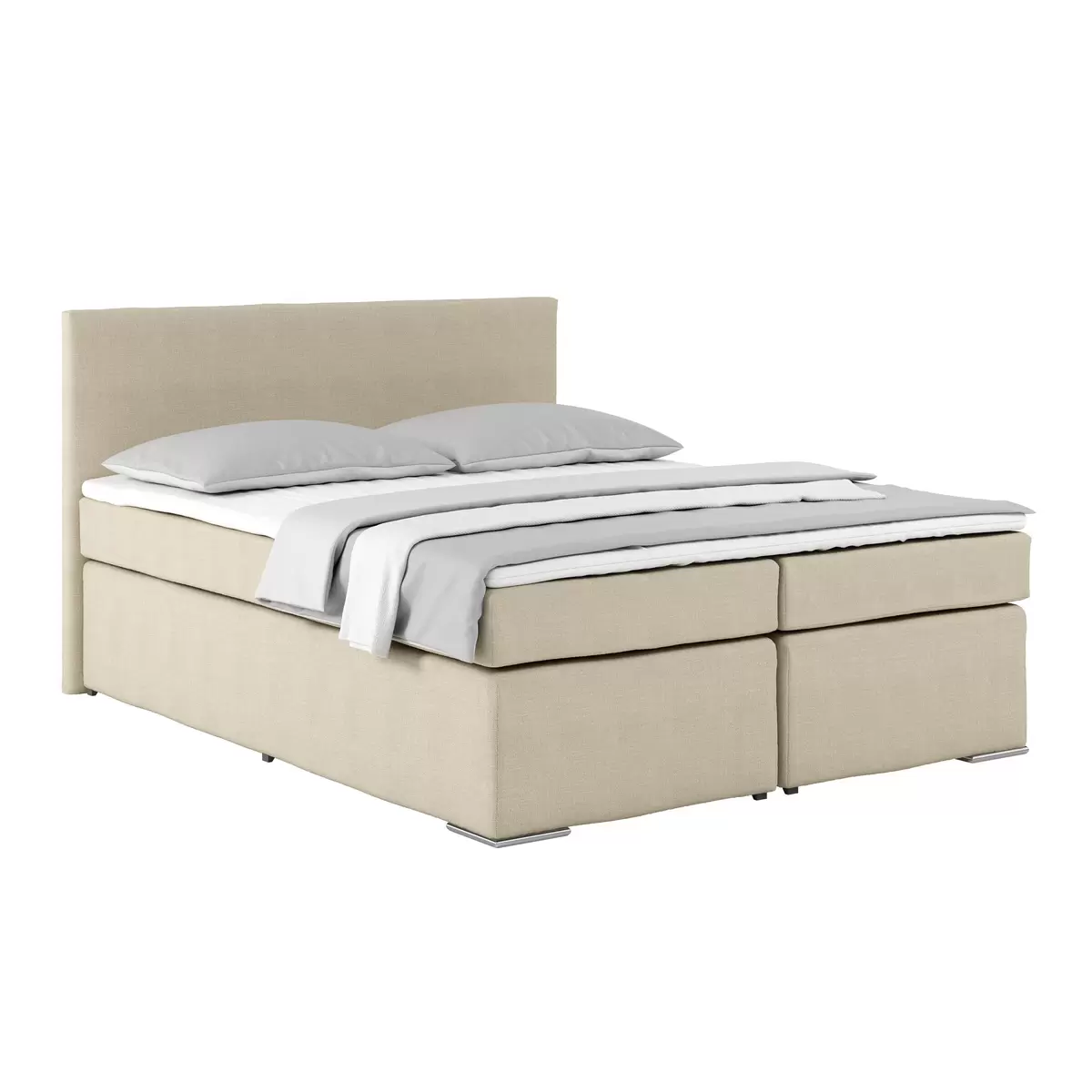 Boxspringbett Nero 160 x 200 Beige