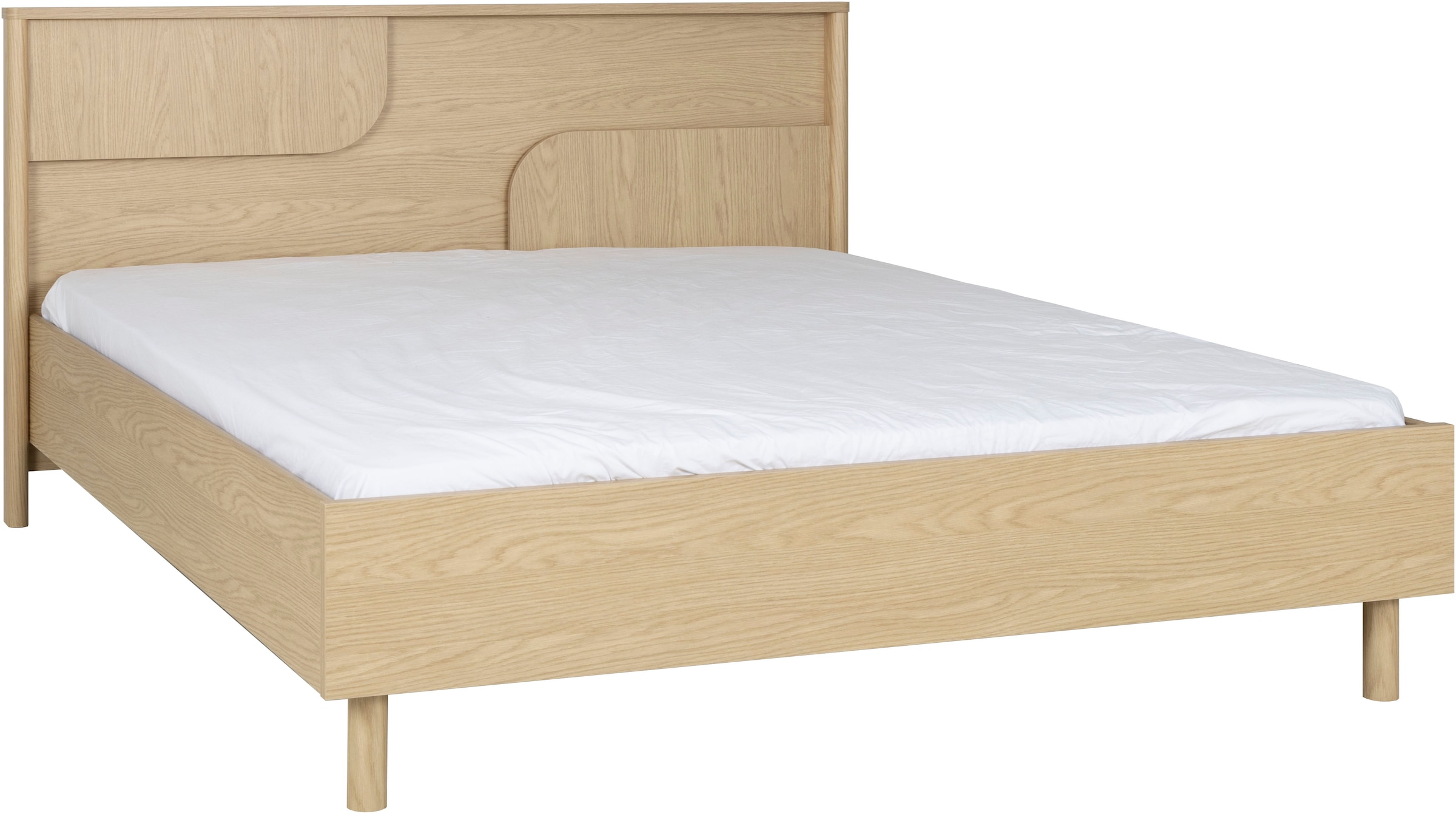 Gami Einzelbett »Galys Bett 160 x 200« Mit Beleuchtetem Kopfteil