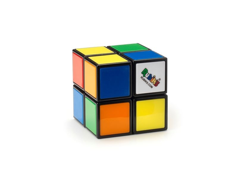 Spinmaster Knobelspiel Rubik's Mini 2 x 2 Kleiner Zauberwürfel