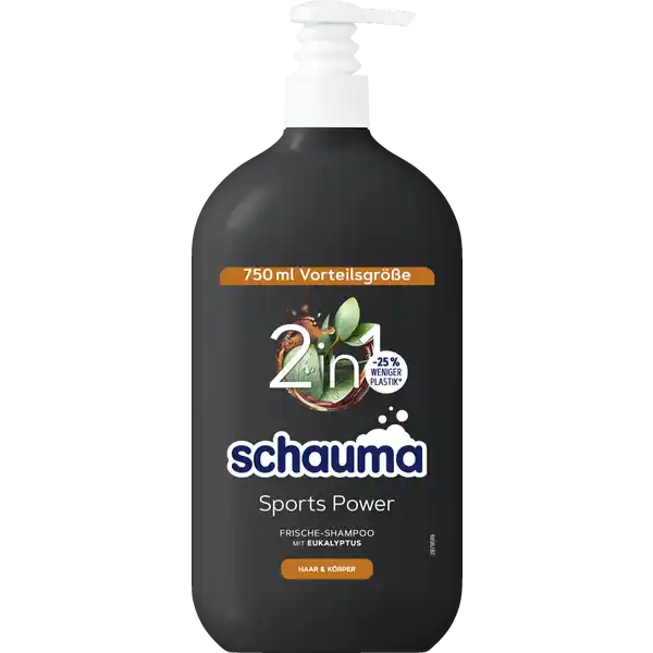2in1 Shampoo Sports Power Vorteilsgröße