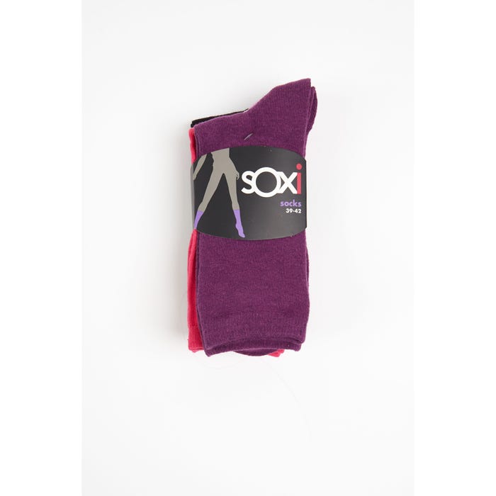 sOxi-4-pack sokken kleur - Soxi