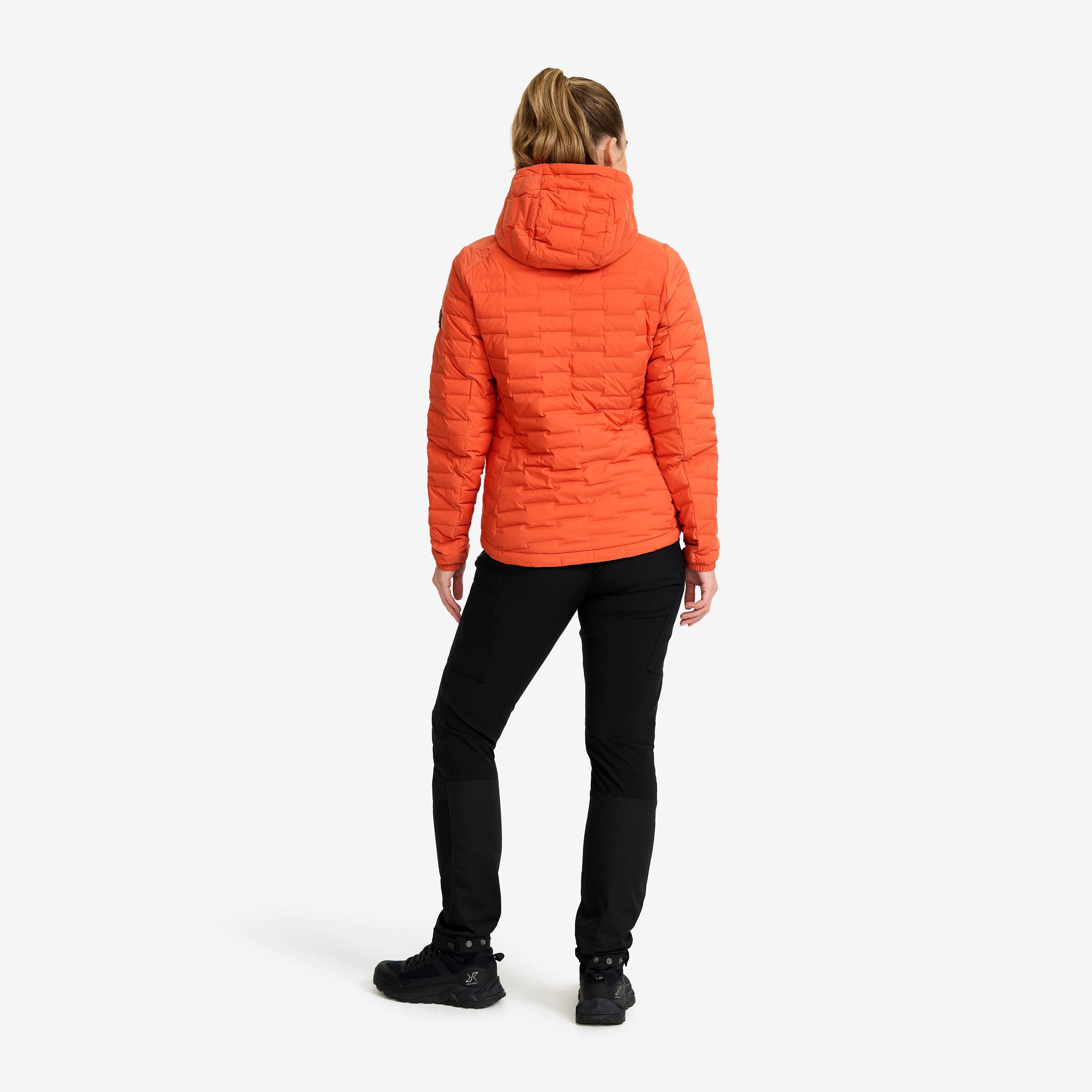 Flex Stretch Down Jacket Dame Mecca Orange