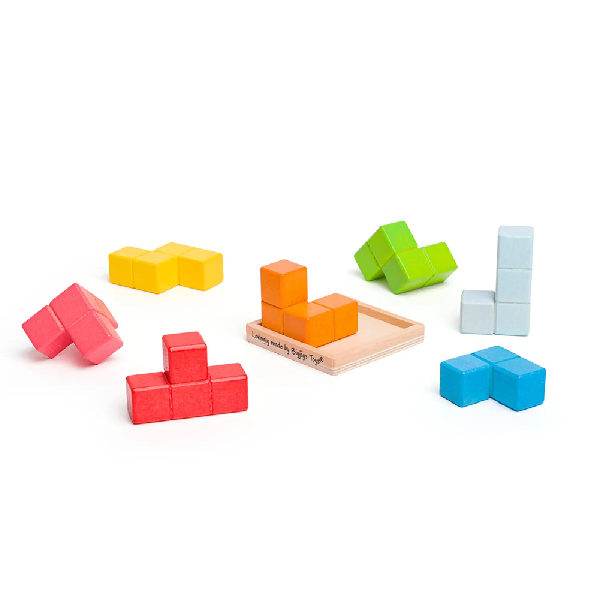 Bigjigs Toys Lock-a-Cube