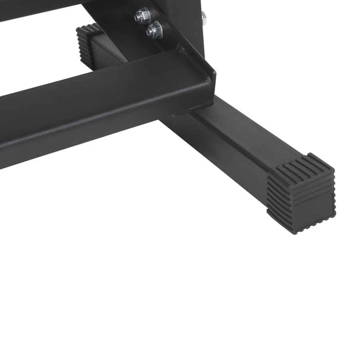 Suporte de aço Gladiatorfit para 12 pares de halteres
