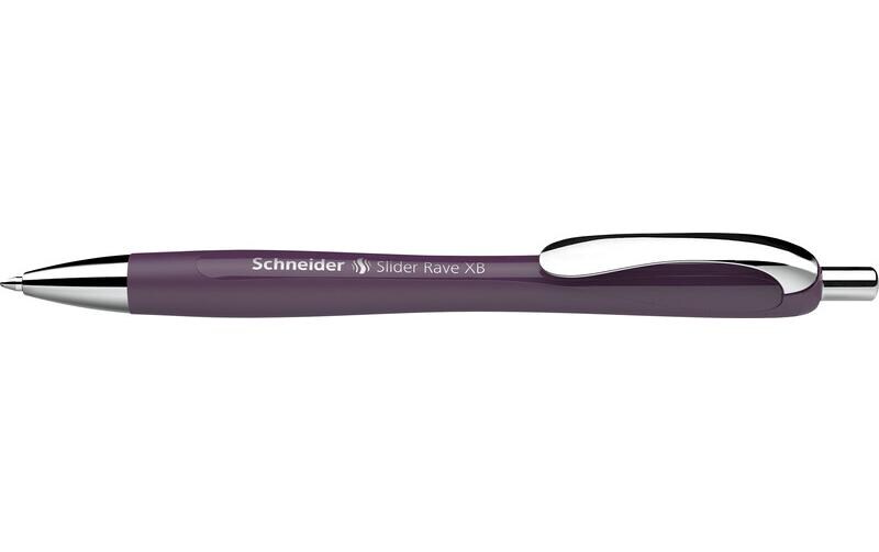 Kugelschreiber KS Slider Rave XB Pflaume XB 0.7 mmErgonomisch für Links- und Rechtshänder