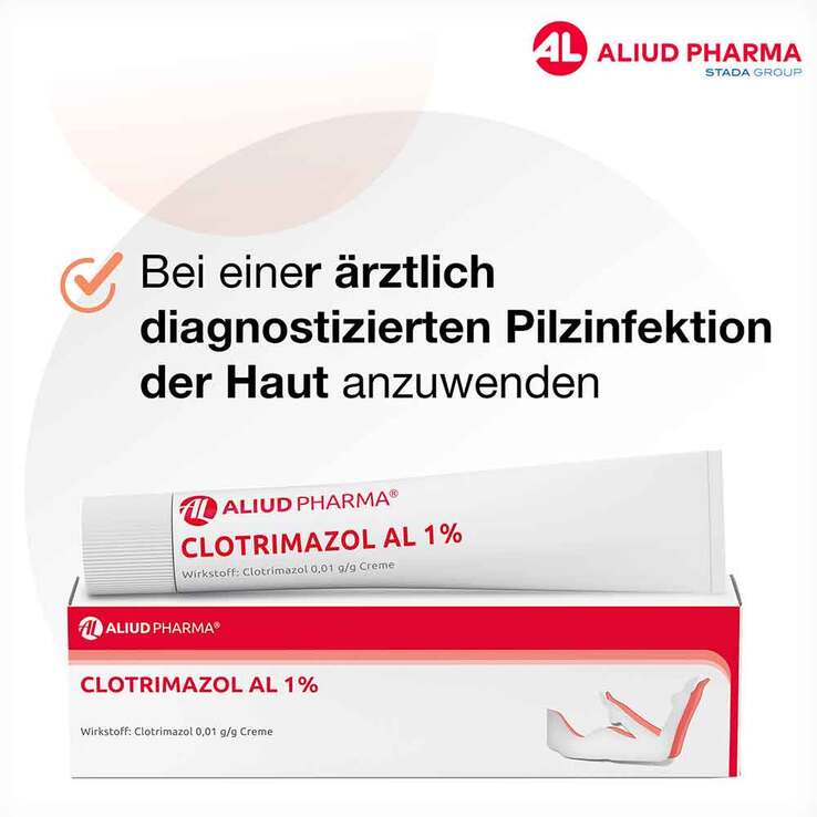 CLOTRIMAZOL AL 1% Creme, 50 g