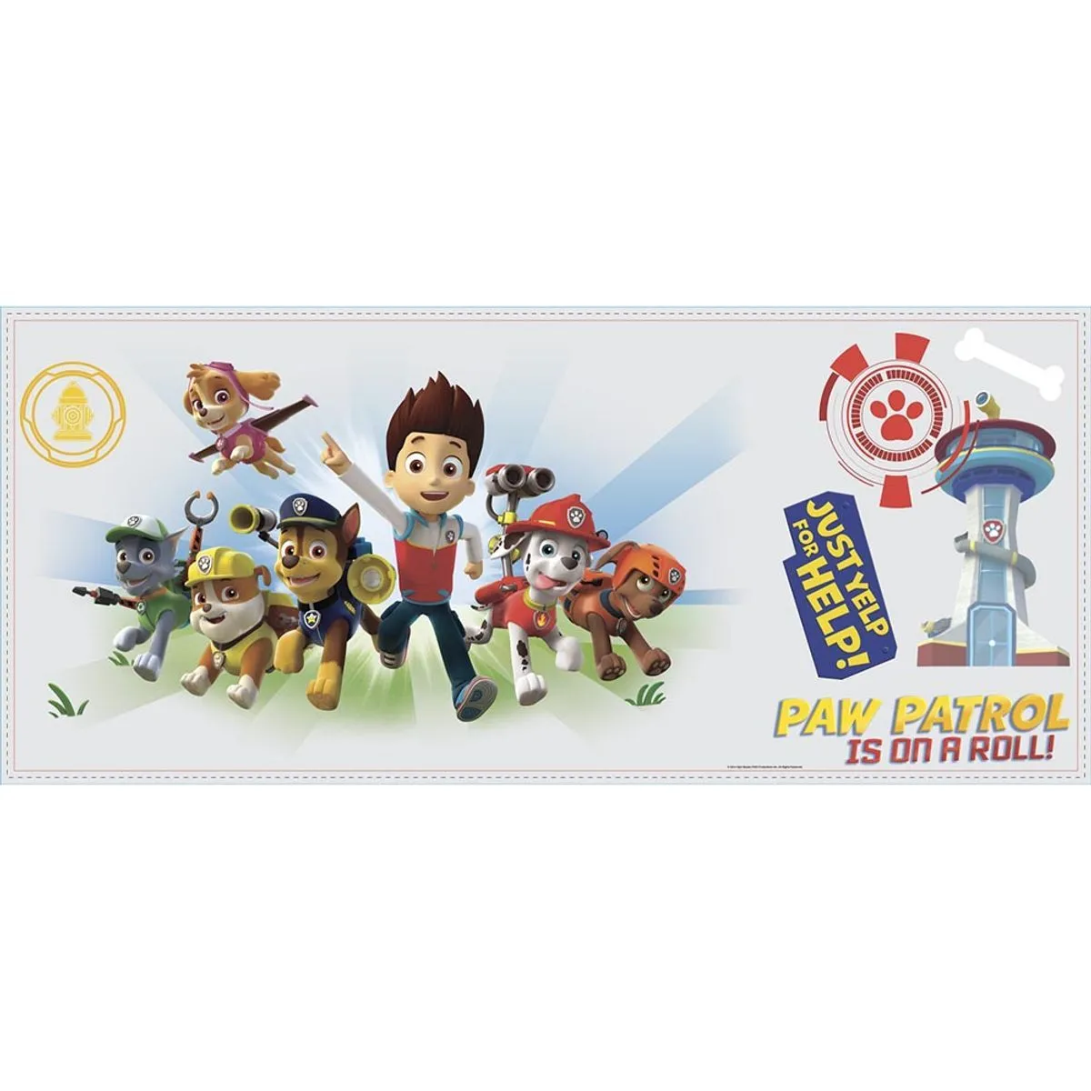 TheDecoFactory Pat Patrouille - Stickers géants